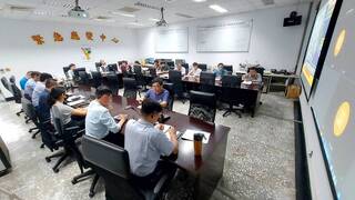 颱風凱米襲台 台電高雄區處動員上百人應變