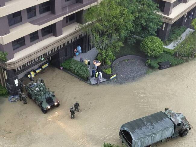 顧立雄：部隊執行救災首重官兵安全 應先風險評估 | 華視新聞