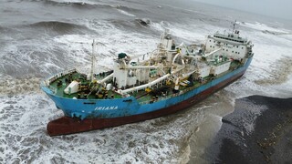 颱風凱米襲台致9船遇險 海保署展開抽油作業