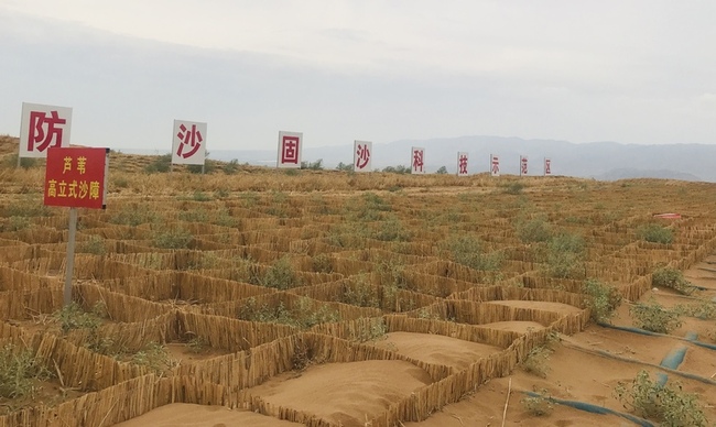 寧夏中衛「固阻結合」治沙  沙塵天氣銳減 | 華視新聞