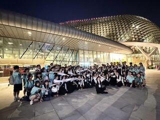 竹市培英國中參加新加坡國際管樂節 獲特優金獎