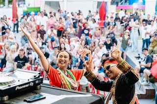 文化奧運台灣館人潮破2萬 電音原民古調展現活力