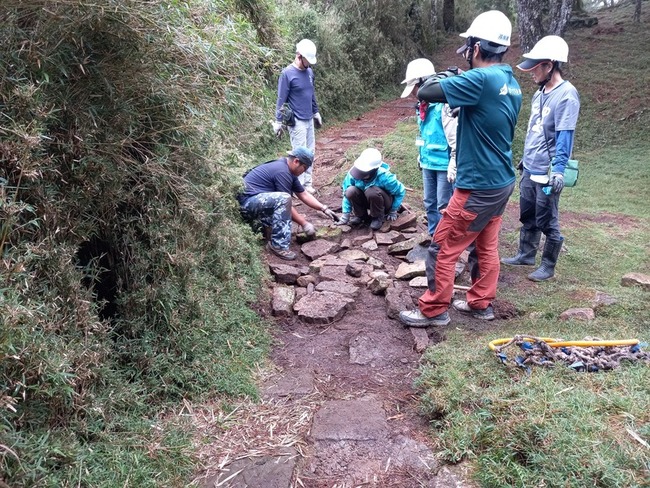 玉山塔塔加步道維護 手作就地取材降低環境干擾 | 華視新聞