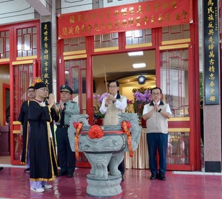 退輔會辦中元法會 嚴德發致敬榮民先烈犧牲奉獻