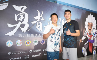 麟洋配奧運後首度同場  王齊麟關心搭檔李洋身材