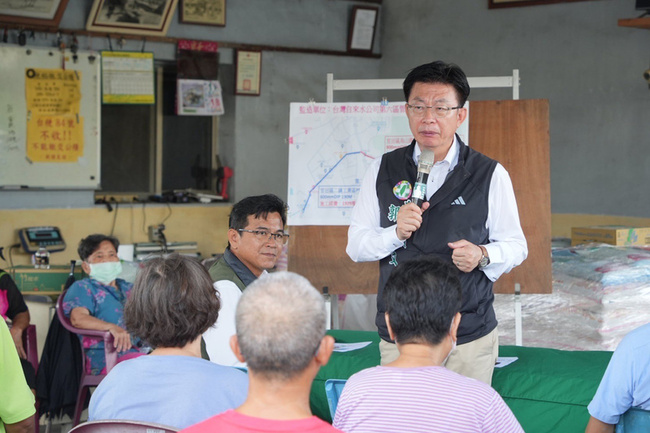 立委郭國文爭取汰換自來水管線 台南官田辦會勘 | 華視新聞