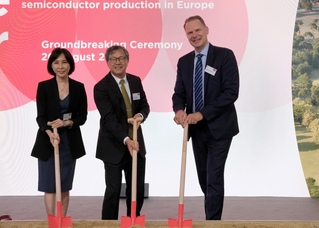 台積電德國廠動土 謝志偉：信賴促進台德價值理念合作