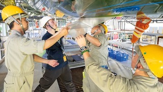 長榮航亞洲首引進仿生鯊魚皮薄膜 降低飛機1%油耗