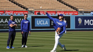 40轟40盜隔天 大谷翔平重返投手丘練投