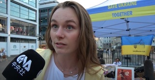 烏克蘭獨立日 在德烏生辦義賣會盼世人莫忘戰爭