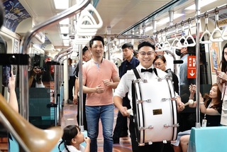 北捷邀爵士樂團車廂演出  9/6連2天淡水信義線快閃