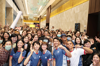 奧運拳擊好手到台南 林郁婷等人與粉絲相見歡