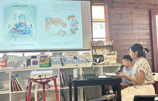 刻畫外公外婆與大海  張韻珊來台分享愛的故事