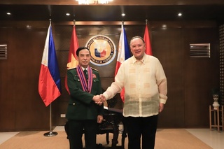 菲越防長同意深化合作 因應南海共同威脅