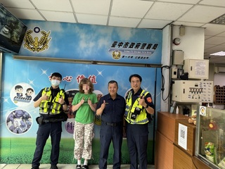 美籍女學生台中迷路 警局替代役流利英語解圍