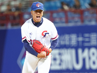 U18亞青棒林鉑濬抗韓有心得 拆彈飆速154公里