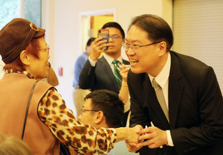 林右昌與華府僑胞交流 代表賴總統感謝支持