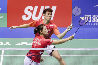 奧運後再合體 混雙葉宏蔚李佳馨晉台北羽球賽8強