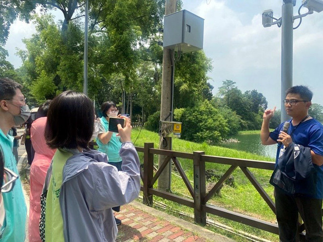 嘉義蘭潭建AI偵測系統防溺成效佳 南市府觀摩 | 華視新聞