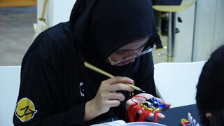 大馬旅展台灣館吸睛  「客家獅」展現多元舞獅文化