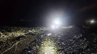 花蓮二子山19人受困就地安置 失蹤父子持續搜尋