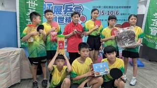 8旬重拾球拍 前國手莊黃月盼推展桌球同時做公益