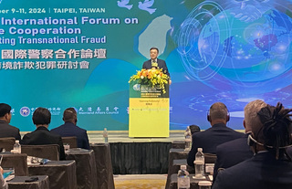 國際警察合作論壇登場  卓榮泰揭示5項重點