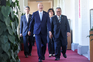 會見韓國瑜 吐瓦魯國會議長：台吐雙邊合作強健