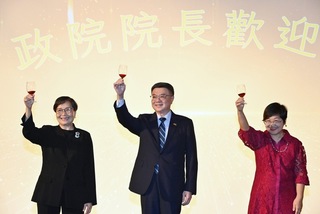 卓榮泰盼僑領發揮影響力 協助引進產業來台投資