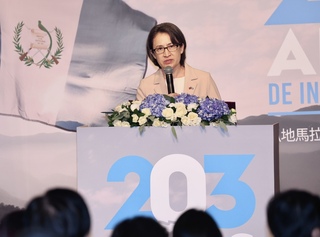 瓜地馬拉國慶酒會 副總統：台瓜有自由民主深刻共鳴