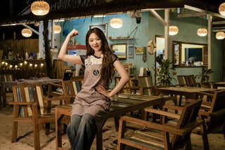 舒華與林柏宏加入艾嘉食堂 自備英文小抄盼有好表現