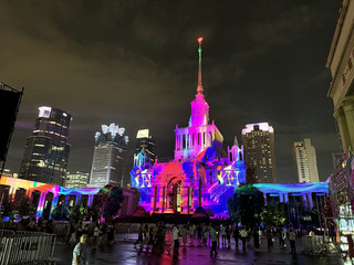 上海首屆光影節登場 各式藝術裝置點亮魔都