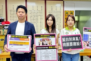 藍白聯手退中央總預算  桃園綠議員批阻地方建設