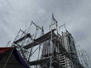 台中西屯1工人3樓鷹架踩空墜落 加護病房觀察中