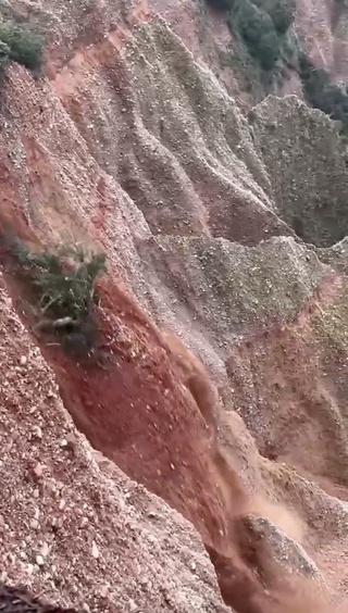 苗栗火炎山崩塌嚴重 自然保留區暫停開放至9/27