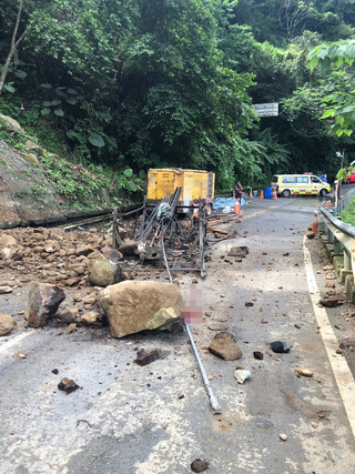 苗栗泰安邊坡工程遇落石 1工人遭擊中身亡
