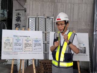 高雄防範工安事件 林欽榮率隊展開工地巡檢