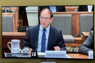 駐加代表曾厚仁赴加眾院聽證 籲集體威懾挺台制中