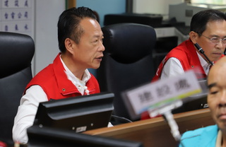 颱風來襲  翁章梁：沒有災情發生是最理想狀況