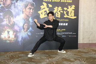 港星伍允龍不畏颱風來台 曝拍戲被車拖行傷可見骨