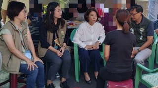 周春米慰問安泰大火罹難家屬  1戶1社工關懷輔導