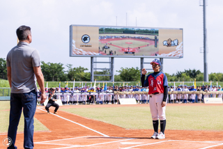 黑豹旗青棒賽開幕 平鎮首戰26比0擊退中正預校