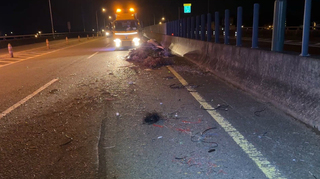 台72線掉太空包釀3車事故5傷 警鎖定肇事車