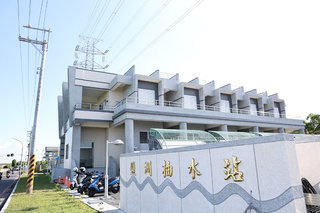 台南鹽洲抽水站啟用 永康區防洪添助力
