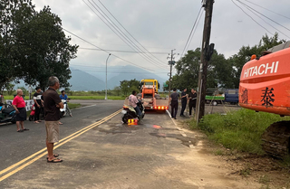嘉縣大埔鄉光電場施工 業者與村民爆衝突