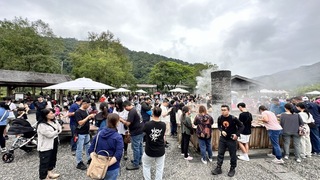 時序入秋  宜蘭清水地熱遊憩區再度湧人潮