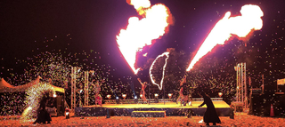 澎湖鹹水煙藝術季 火舞秀表演震撼