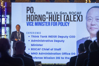 國防副部長柏鴻輝立陶宛演說  向北約成員談中俄威脅