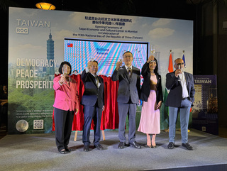 駐孟買辦事處揭牌 3據點共同推動台印關係提升