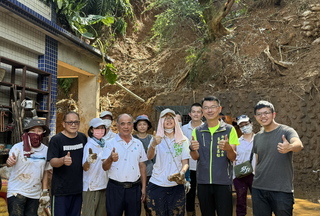 新北金山民團續助風災後復原  公私協力援重建